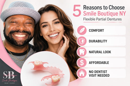 5 Reasons to Choose Smile Lab USA Flexible Partial Dentures