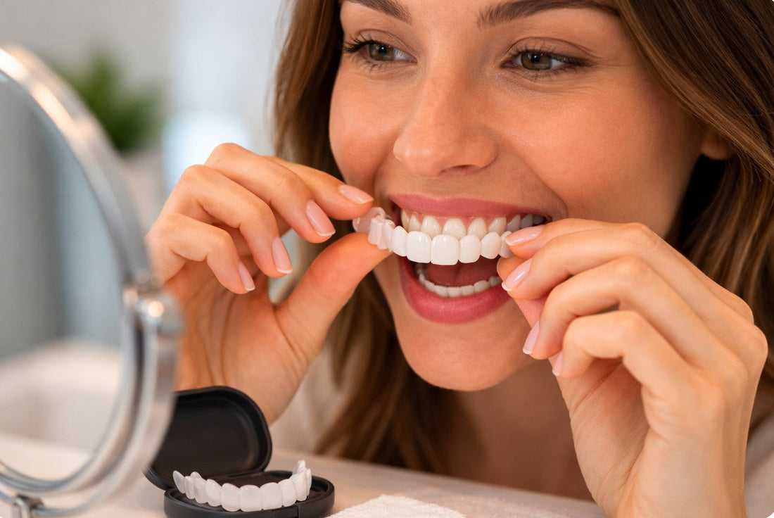 How to Properly Wear and Remove Snap-On Veneers