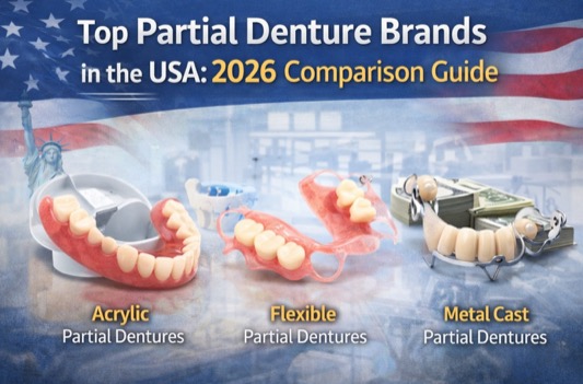 Top Partial Denture Brands in the USA: 2026 Comparison Guide