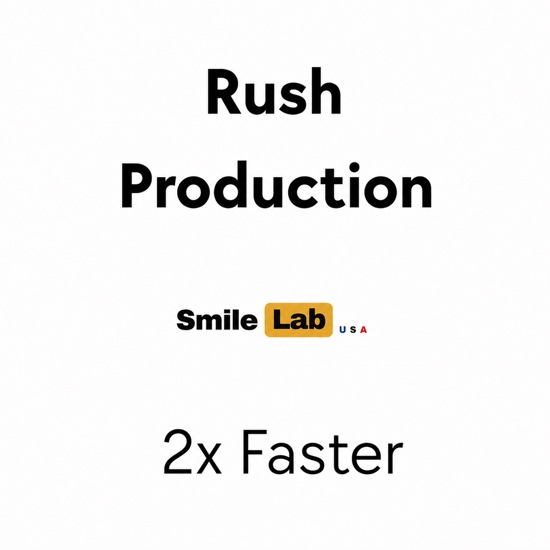 Rush production upgrade for a Smile Lab USA order