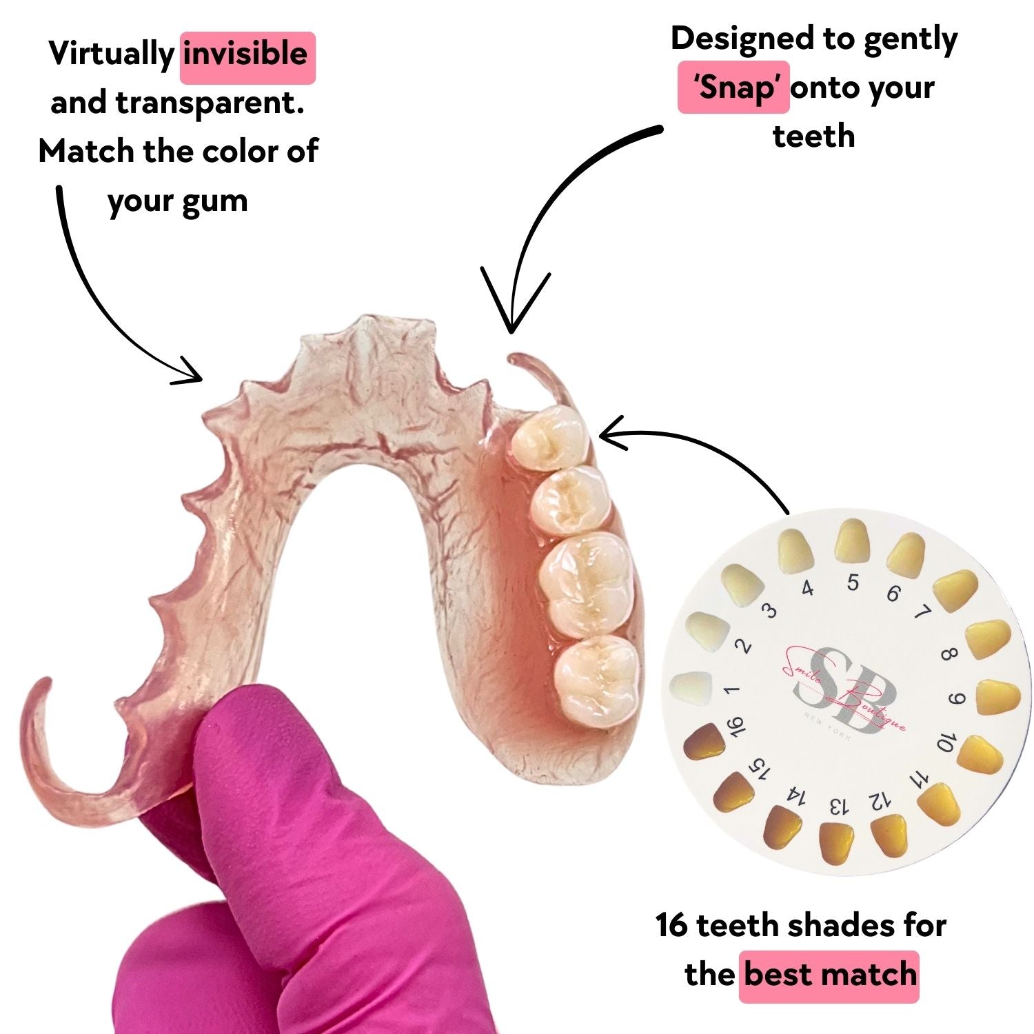 Flexible Partial Dentures Made in the USA | Affordable Partial Denture Online