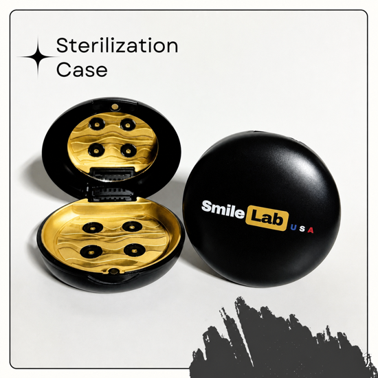 Sterilization case for a dental appliance