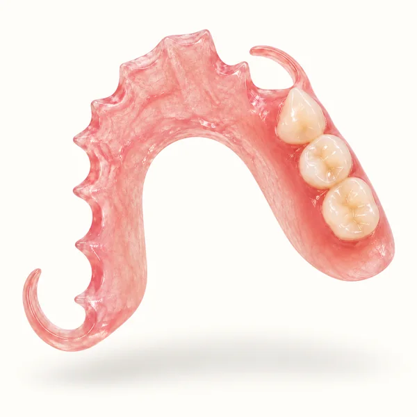 Flexible partial, 2 to 5 teeth
