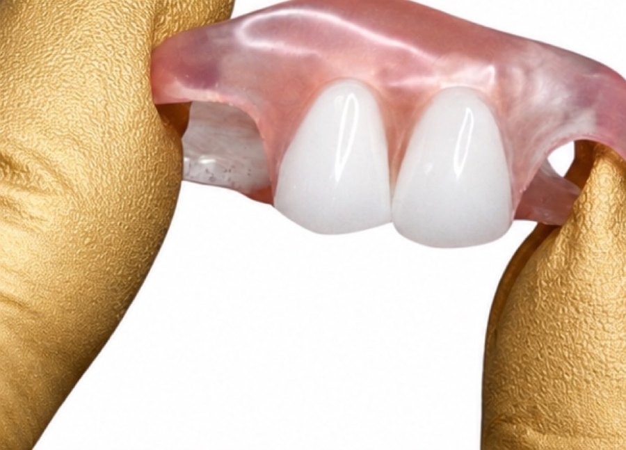 Tooth flippers on a light background