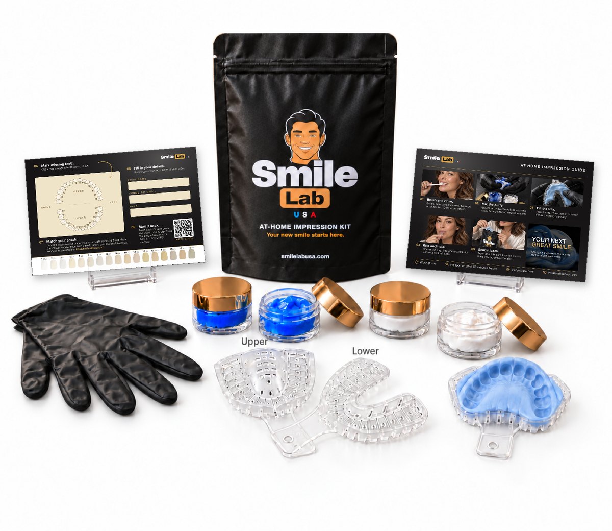 Kit de impresión dental en casa