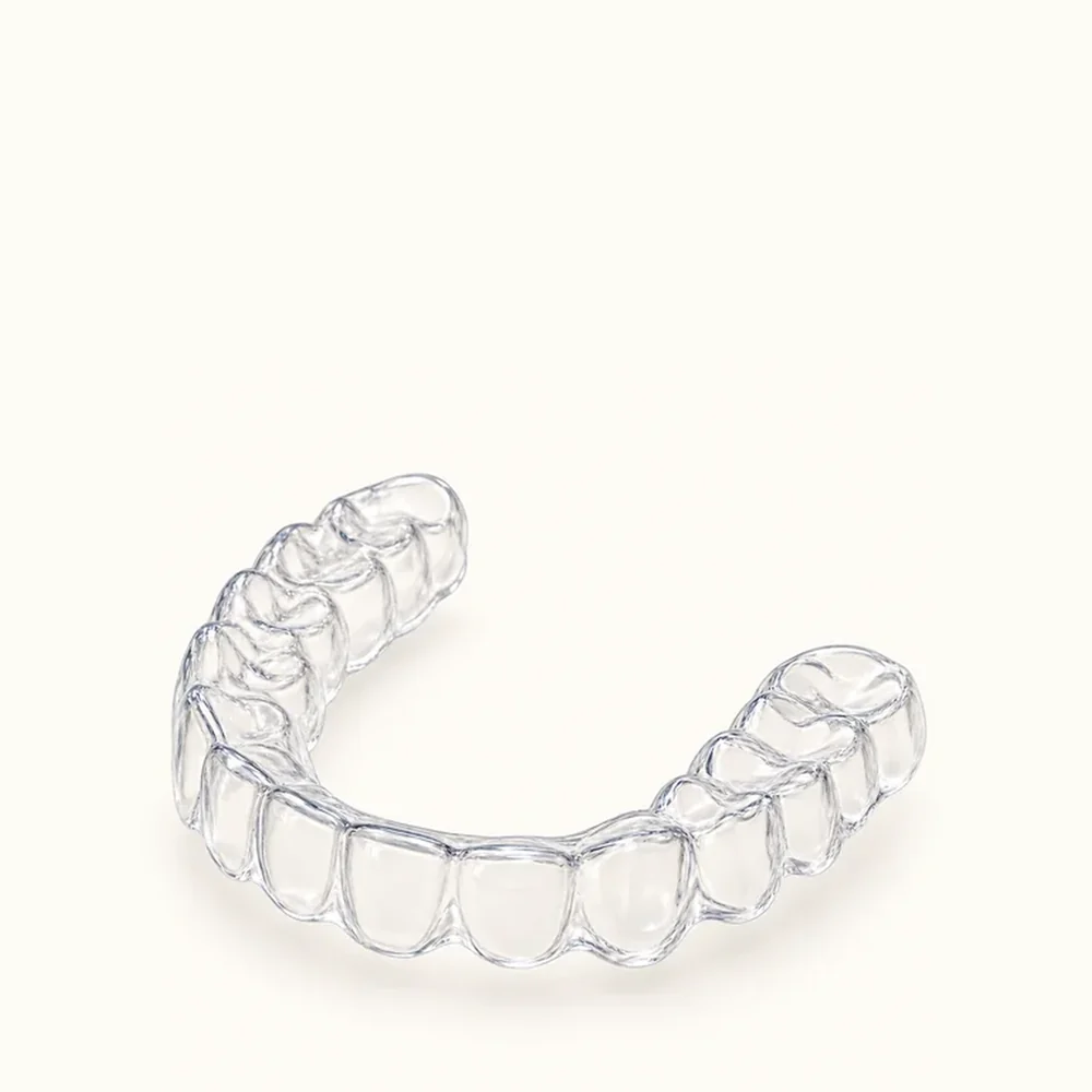 Clear Essix retainer