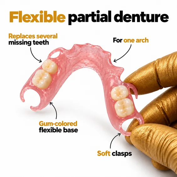 Parcial flexible