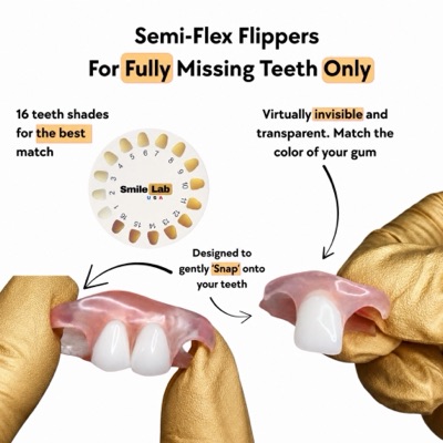 Semi-flex flipper