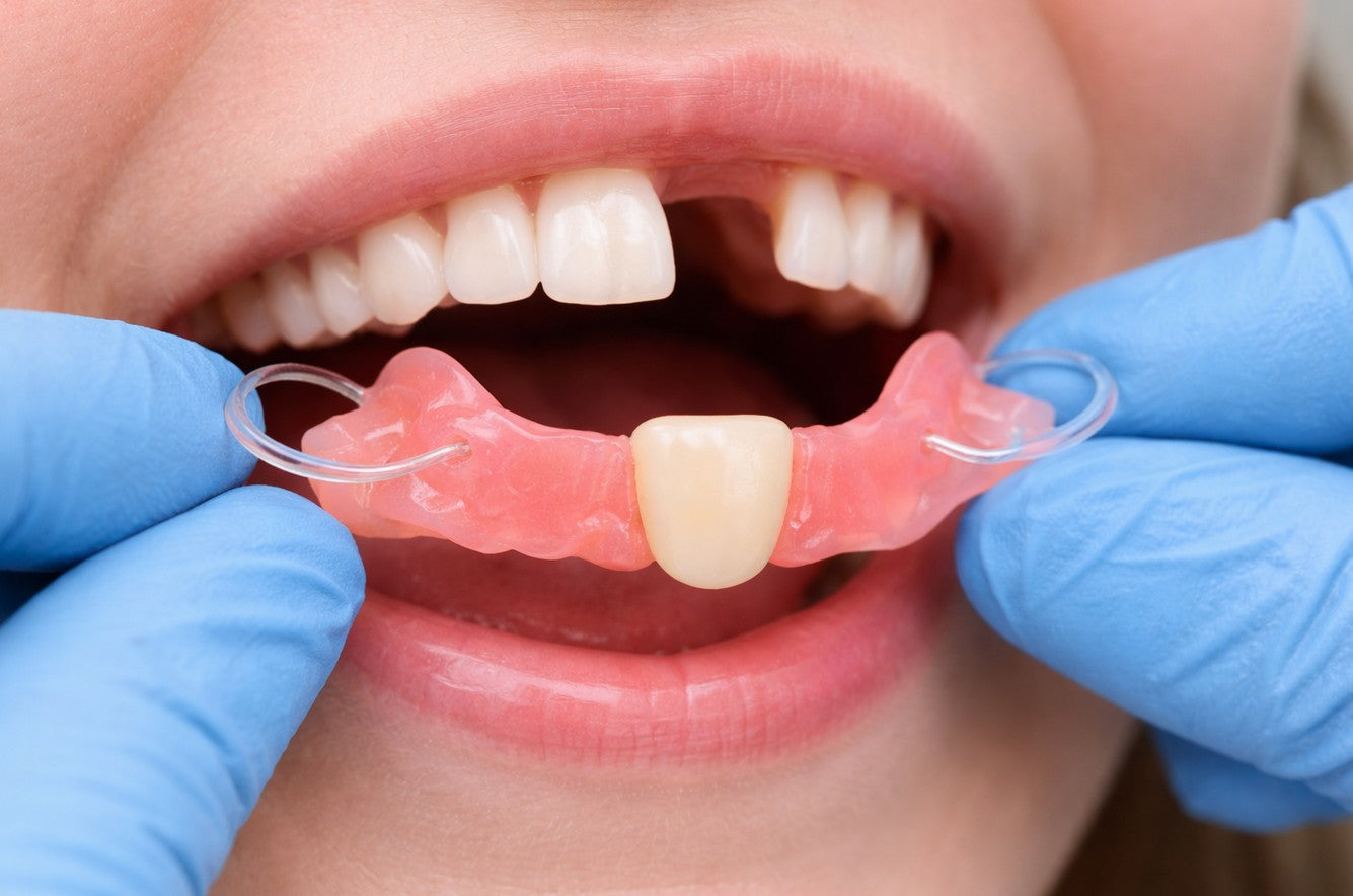 Can a Flipper Replace a Front Tooth?