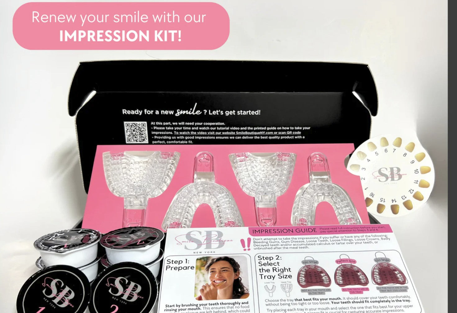 how to use a teeth impression kit at home for best results.
