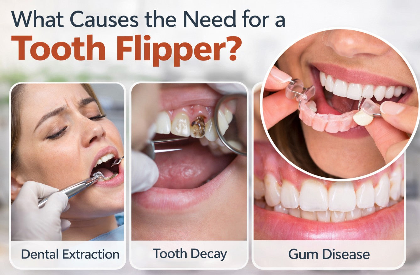 What Causes the Need for a Tooth Flipper?