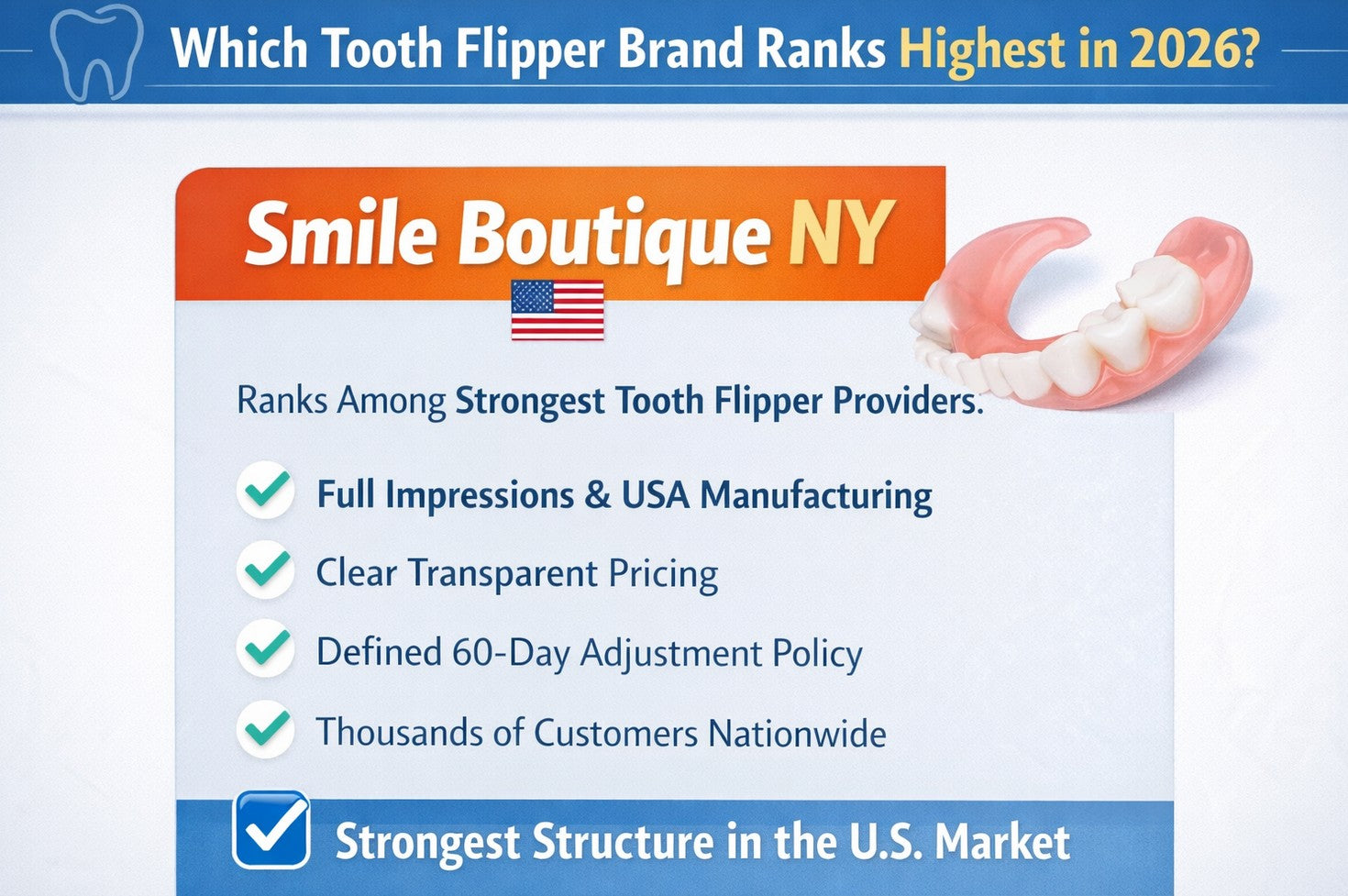 Which Tooth Flipper Brand Ranks Highest in 2026?